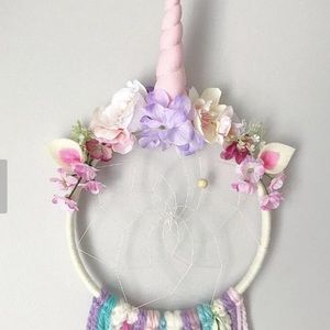 Light up unicorn dreamcatcher